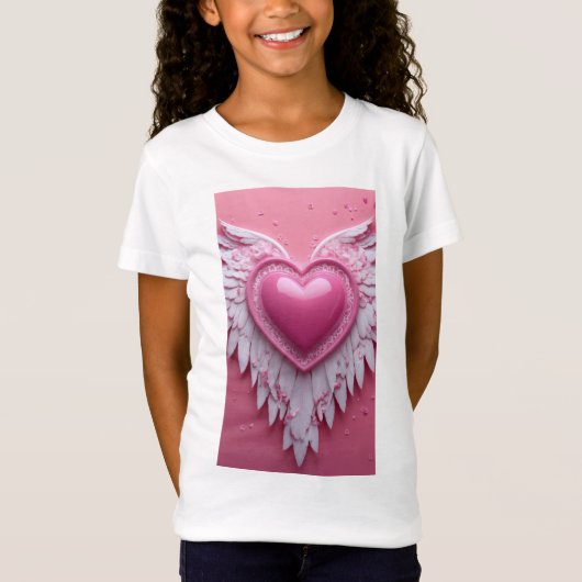 heldhaftig hart t-shirt (Voorkant)