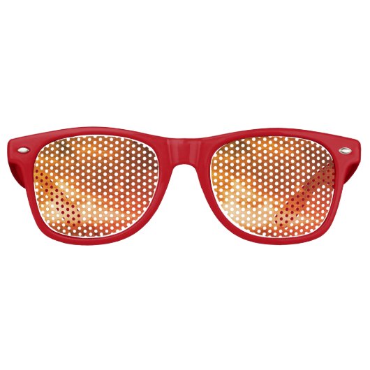 heldhaftige explosie retro zonnebril (Voorkant)