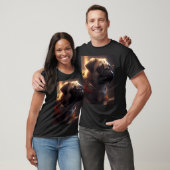 Heldhaftige Krijger: Pug T-shirt (Unisex)