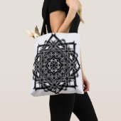 Heldhaftige Octa Glyph Tote Bag (Dichtbij)