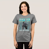 heldhaftige stijl Tri-Blend shirt (Voorkant volledig)