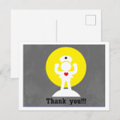 heldin briefkaart (Voorkant / Achterkant)