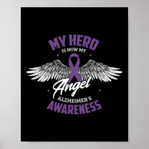 Heldin is nu mijn engel Alzheimerheimer's bewustzi Poster