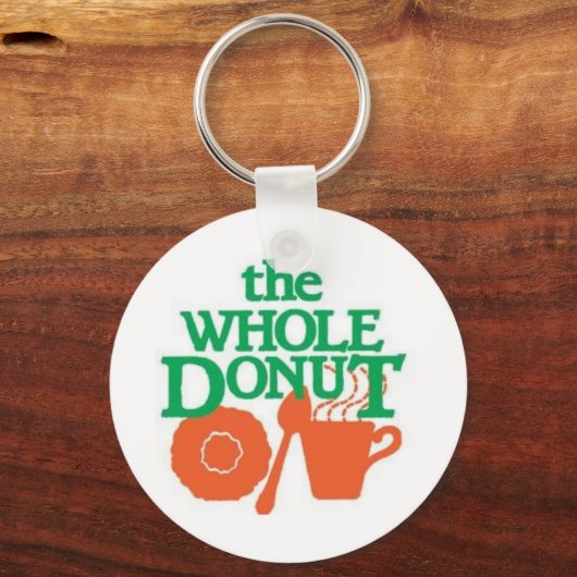 Hele Donut Sleutelhanger (Voorkant)