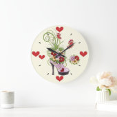 Hele Hiel, bloemen, hart en botervliegen Grote Klok (Huis)