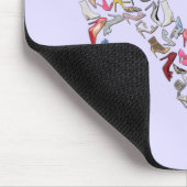 Hele Hiel Shoes Collage Stiletto Art Muismat (Hoek)