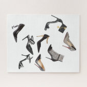 Hele Hiel Shoes Collage Stiletto Jigzaag Puzzle Legpuzzel (Horizontaal)