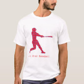 hele honkbal t-shirt (Voorkant)