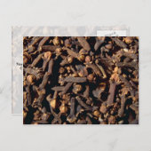 Hele kruidnagel briefkaart (Voorkant / Achterkant)