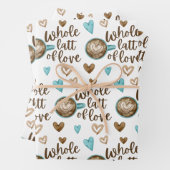 Hele Latt Met Love Inpakpapier Vellen  (In situ)