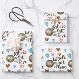 Hele Latt Van Liefde Inpakpapier Vellen 