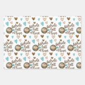 Hele Latte Vol Liefde Inpakpapier Vellen (Voorkant 2)