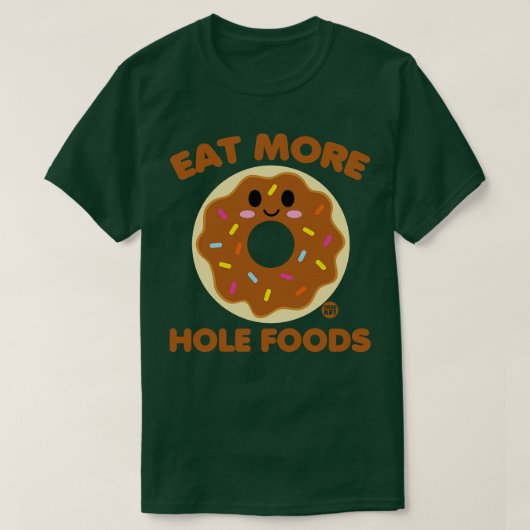 hele levensmiddelen t-shirt (Design voorkant)