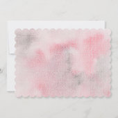 Hele Llama Fun. 1e uitnodiging van de partij van B (Achterkant)