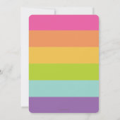 Hele Llama Fun Verjaardagsfeest Uitnodigingen Alpa (Achterkant)