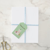Hele Llama Leuk Lime Groen Verjaardagsfeest Cadeaulabel (Met Touw)