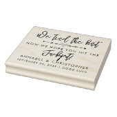 hele lotto liefde loterij kraskaart bruiloft gunst rubberstempel (Stempel)