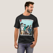 hele nacht op t-shirt (Voorkant volledig)