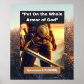 Hele pantser Gods - Wall Poster (Voorkant)