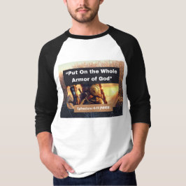 Hele pantser van God - 3/4 Lengte T-shirt