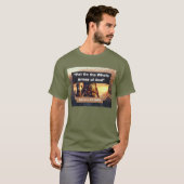 Hele pantser van God - Groen t-shirt met korte mou (Voorkant volledig)