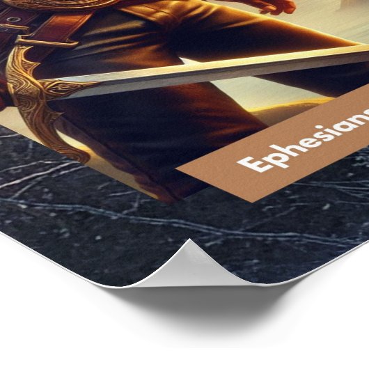 Hele pantser van God - Poster papier (Hoek)