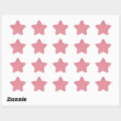 Hele Roze Troep Ster Sticker (Vel)