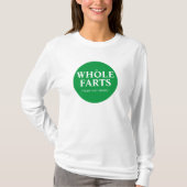 HELE SCHETEN HELE VOEDINGSMIDDELEN PARODIE LANGE M T-SHIRT (Voorkant)