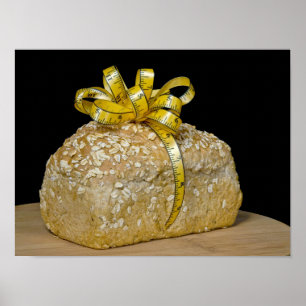 Hele tarwe-brood poster