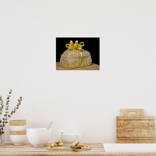 Hele tarwe-brood poster (Keuken)