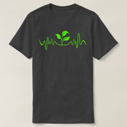 Hele voedselinstallatie, Vegan, WFPB, vegetarisch T-shirt (Design voorkant)