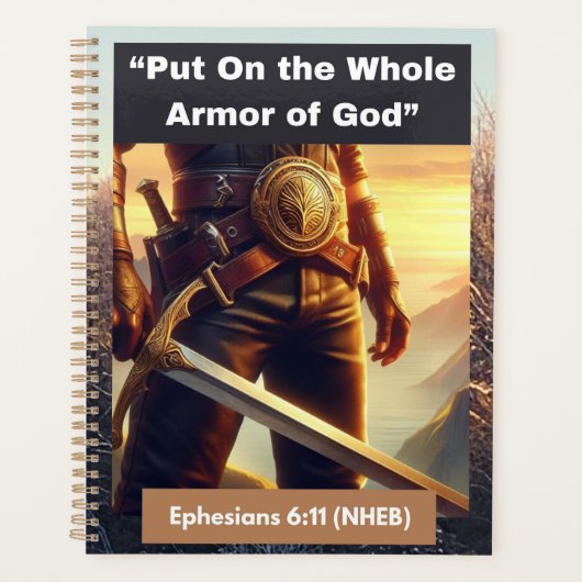 Hele wapenrusting van God - Planner (Voorkant)