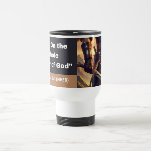 Hele wapenrusting van God - Travel Mug Reisbeker (Center)