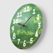 Hele Watermeloen Easy to Read Wandklok (Hoek)
