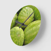 Hele watermeloenen ronde klok (Hoek)