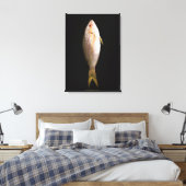 Hele Zee Bass Canvas Afdruk (Insitu (Slaapkamer))