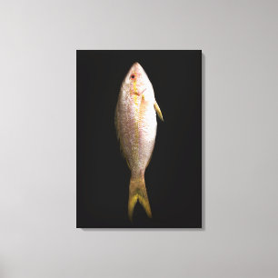 Hele Zee Bass Canvas Afdruk
