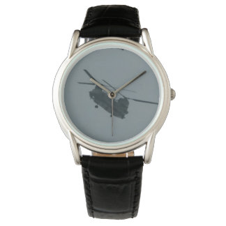 Helecopter Chinook van KABFA Design Horloge
