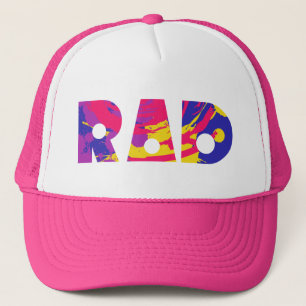 Helemaal 80s rad trucker pet