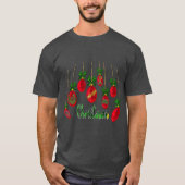 Helemaal ballen diep in de kerst brutaal design t-shirt (Voorkant)