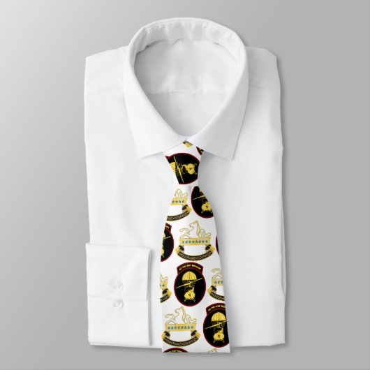 Helemaal brigade / 8e Cav. Vietnam 1965-1966 Stropdas (Gebonden)