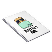 Helemaal Coole Grappige Toast Punt  Notitieboek (Rechterzijde)