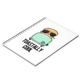 Helemaal Coole Grappige Toast Punt  Notitieboek (Linkerzijde)