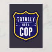 Helemaal geen Cop Briefkaart (Voorkant)