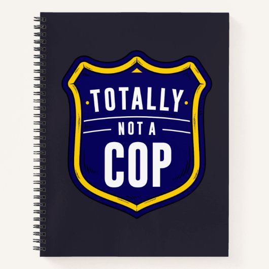 Helemaal geen Cop Notitieboek (Voorkant)