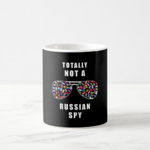 Helemaal geen russische spion koffiemok