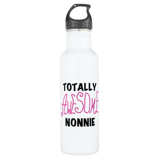 Helemaal Geweldige Nonnie Pink Tshirts en Waterfles (Voorkant)