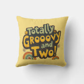 Helemaal groovy en twee 2e verjaardag kussen (Achterkant)