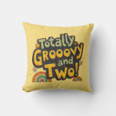 Helemaal groovy en twee 2e verjaardag kussen (Voorkant)