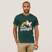 HELEMAAL HETERO VLINDER T-SHIRT (Voorkant volledig)